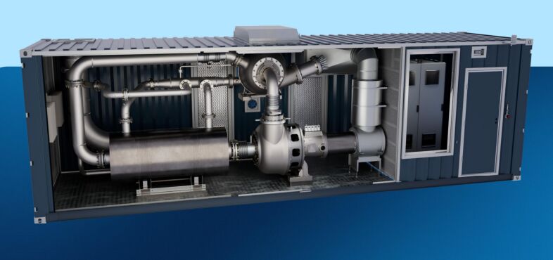 Modular Gas Generation Modular 400kw Gas Turbine Generator with AMB