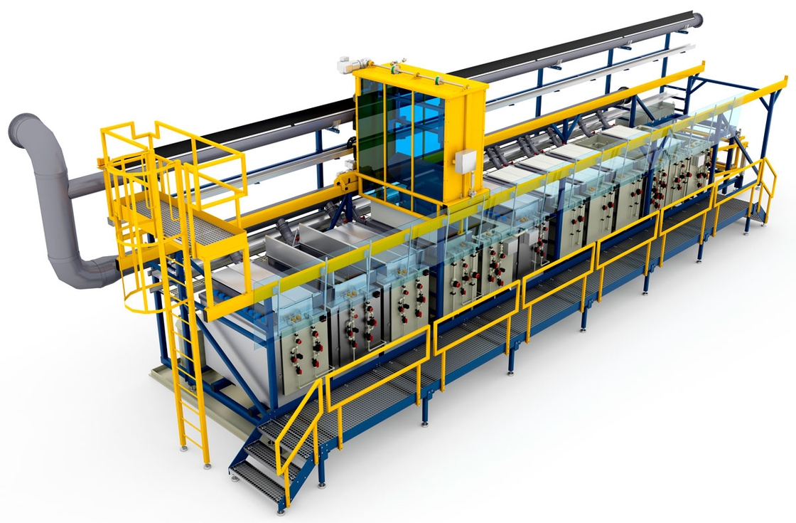 Automated Turbine Engine Cleaning Line with Custom Process