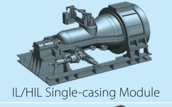 Ccpp Generator 330 MW Gas Turbine Generator with 60% Efficiency
