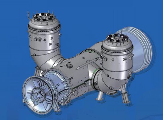 Ccpp Generator 330 MW Gas Turbine Generator with 60% Efficiency