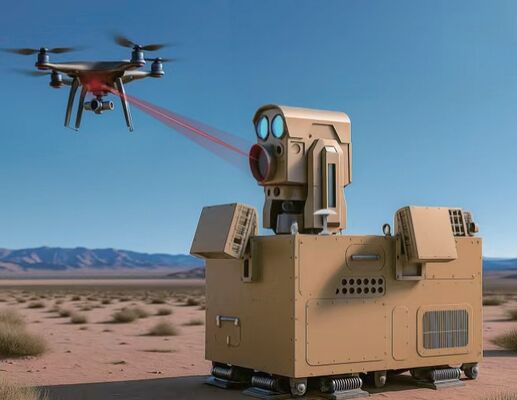 UAV Laser System with High-Precision Tracking & 24H Operation