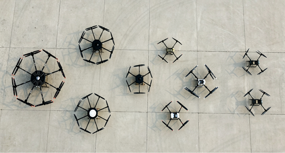 Modular Uas Design Electric Heavy-Lift UAV with 400kg Capacity